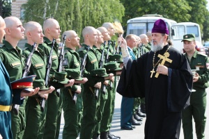 Военная присяга новобранцев