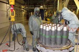 Возобновились работы по уничтожению  химического оружия